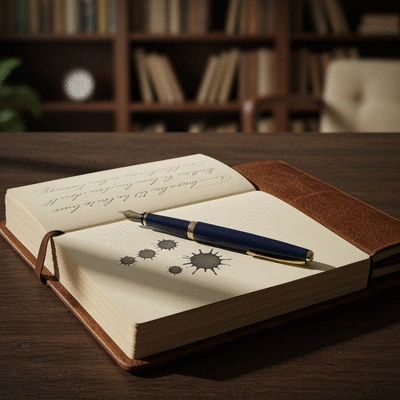 Close-up of a hand pointing at a mortgage calculator on a laptop, with blurred financial documents in the background, illustrating mortgage evaluation.